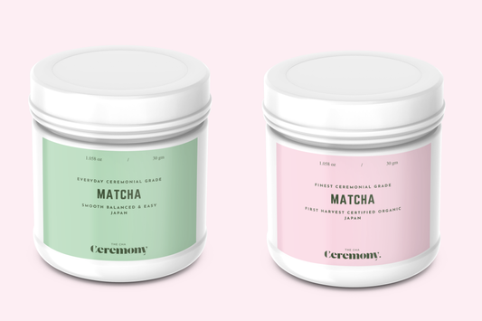 Our Matcha Duo - Ceremonial & Organic Ceremonial